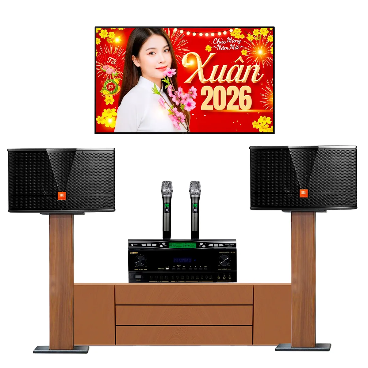 Dàn karaoke gia đình JBL 44