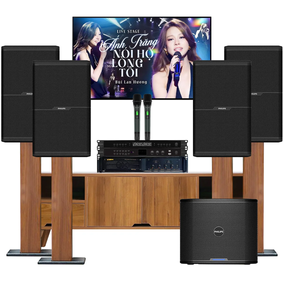 Dàn karaoke gia đình Philips 11