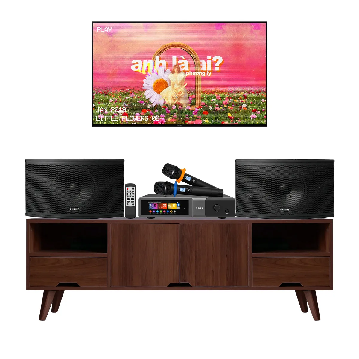 Dàn karaoke gia đình Philips 16