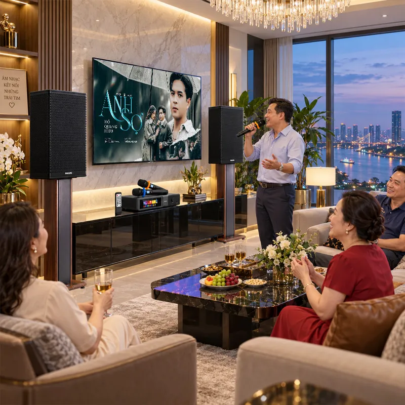 Dàn karaoke gia đình Philips 17