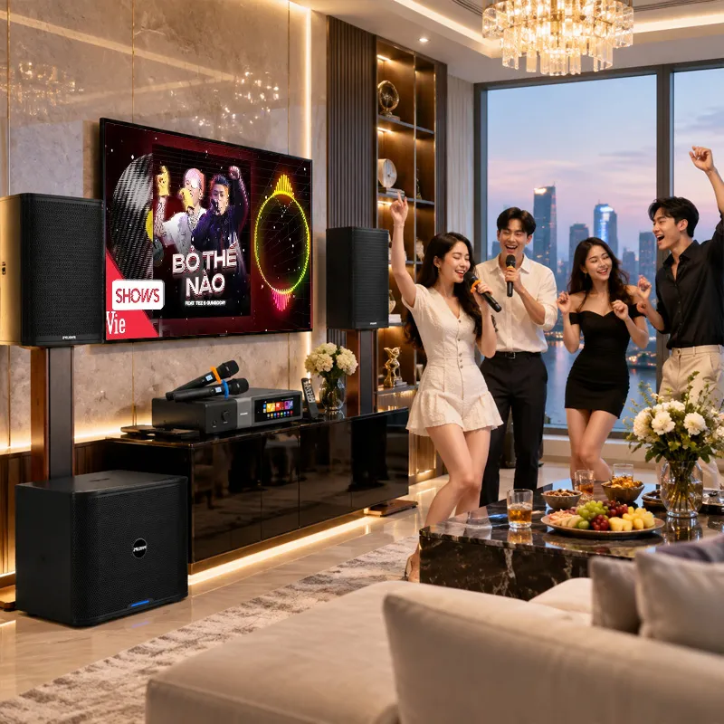 Dàn karaoke gia đình Philips 18