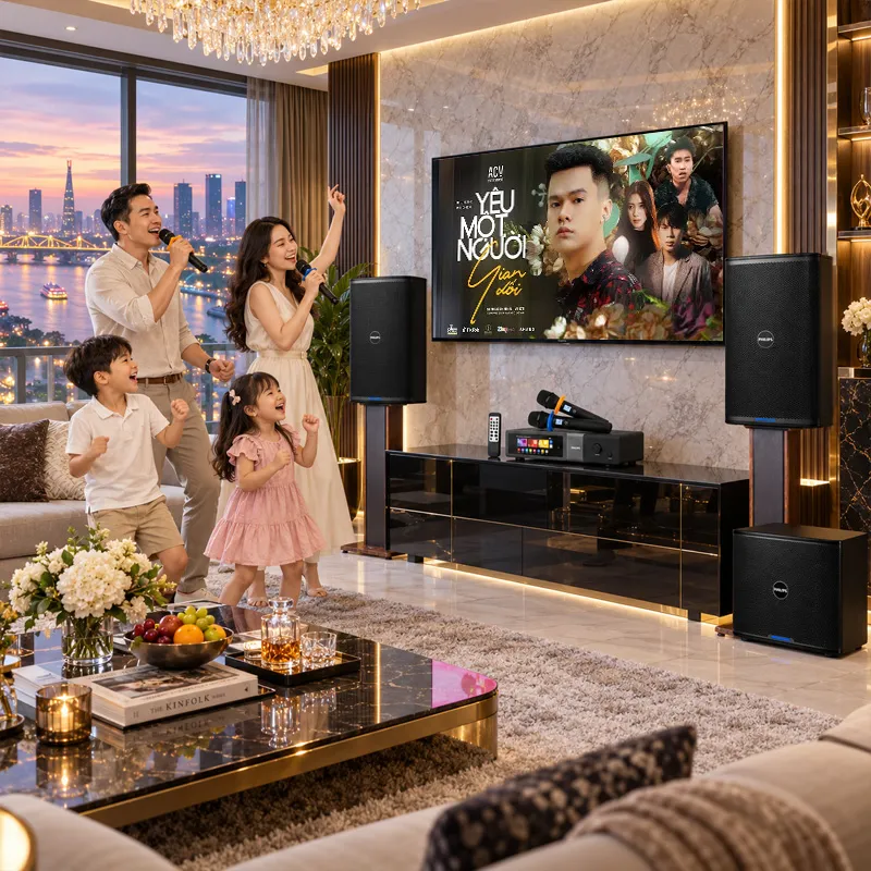 Dàn karaoke gia đình Philips 20