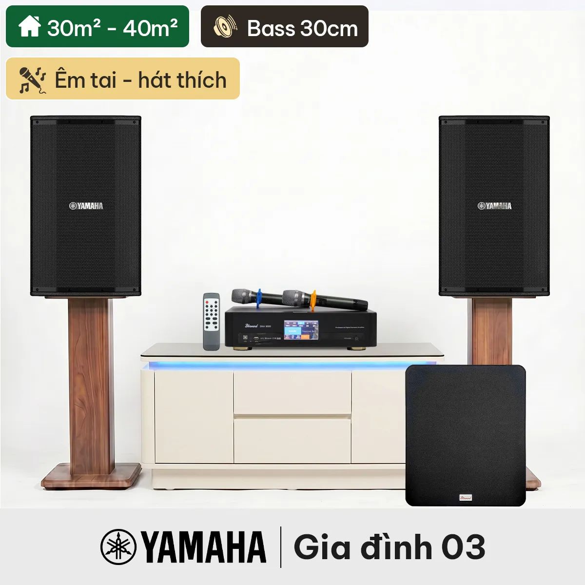 Dàn karaoke gia đình Yamaha 03