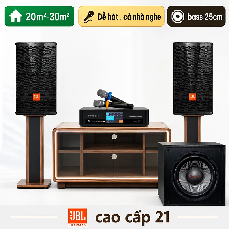 Dàn karaoke JBL cao cấp 21