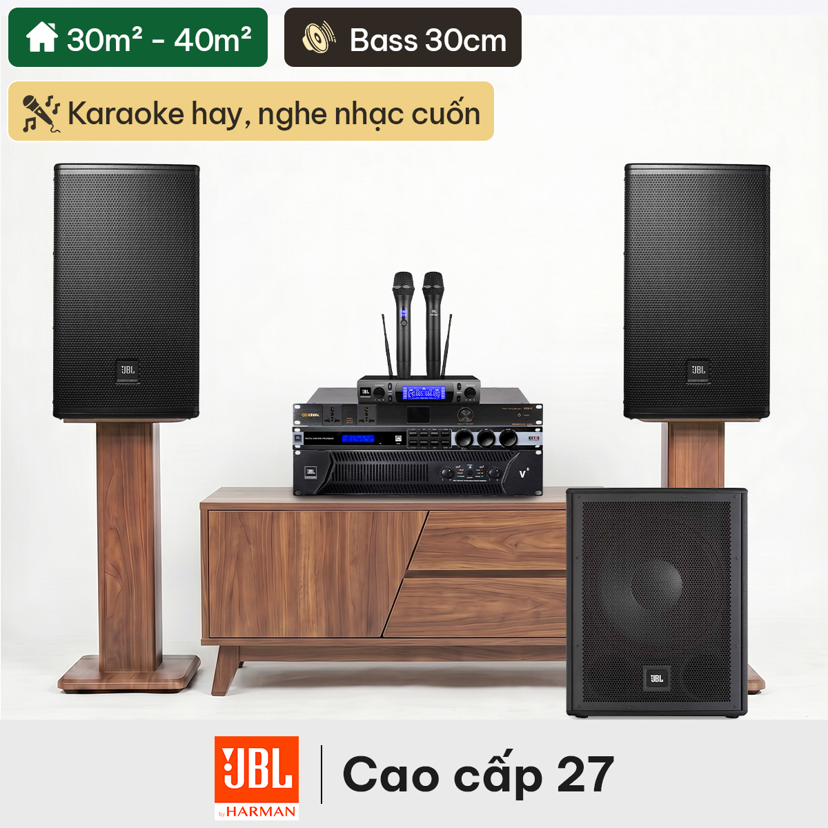 Dàn karaoke JBL cao cấp 27