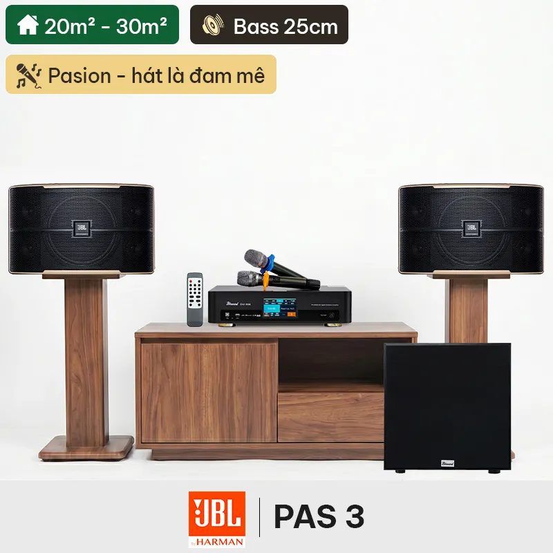 Dàn karaoke JBL PAS 3