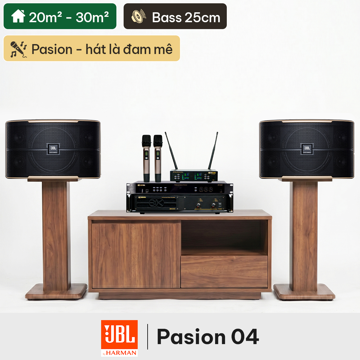Dàn karaoke JBL PAS 4