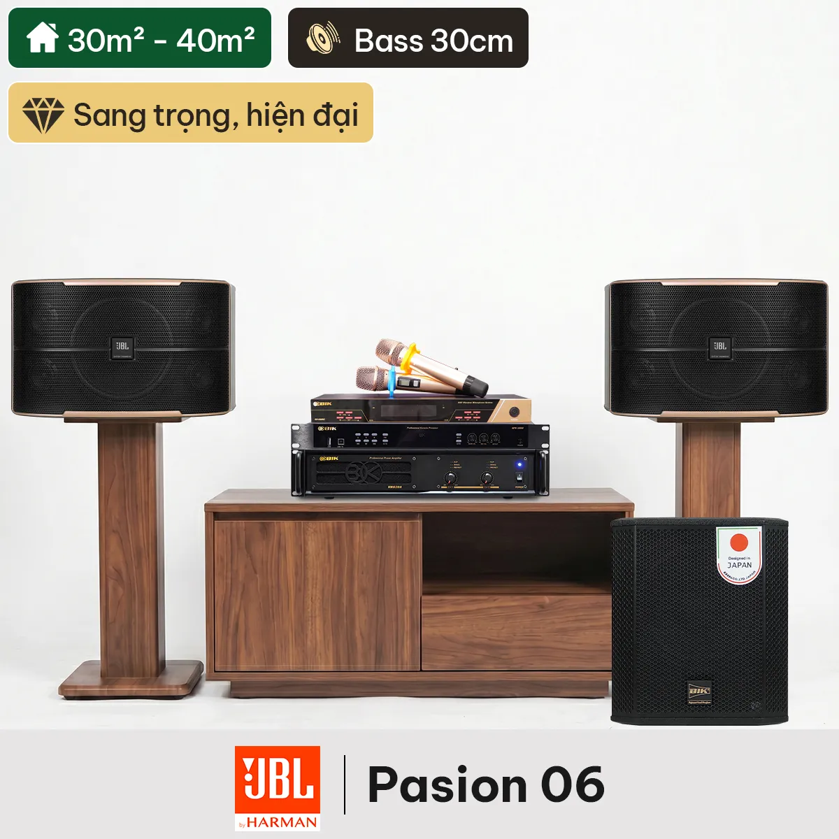 Dàn karaoke JBL Pasion 06