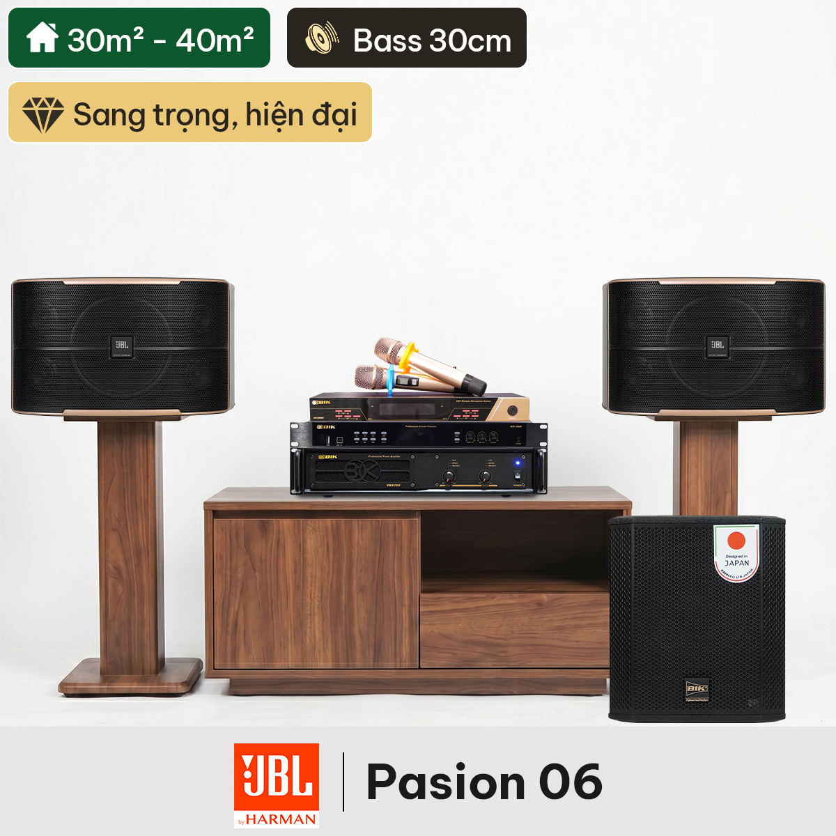 Dàn karaoke JBL Pasion 06