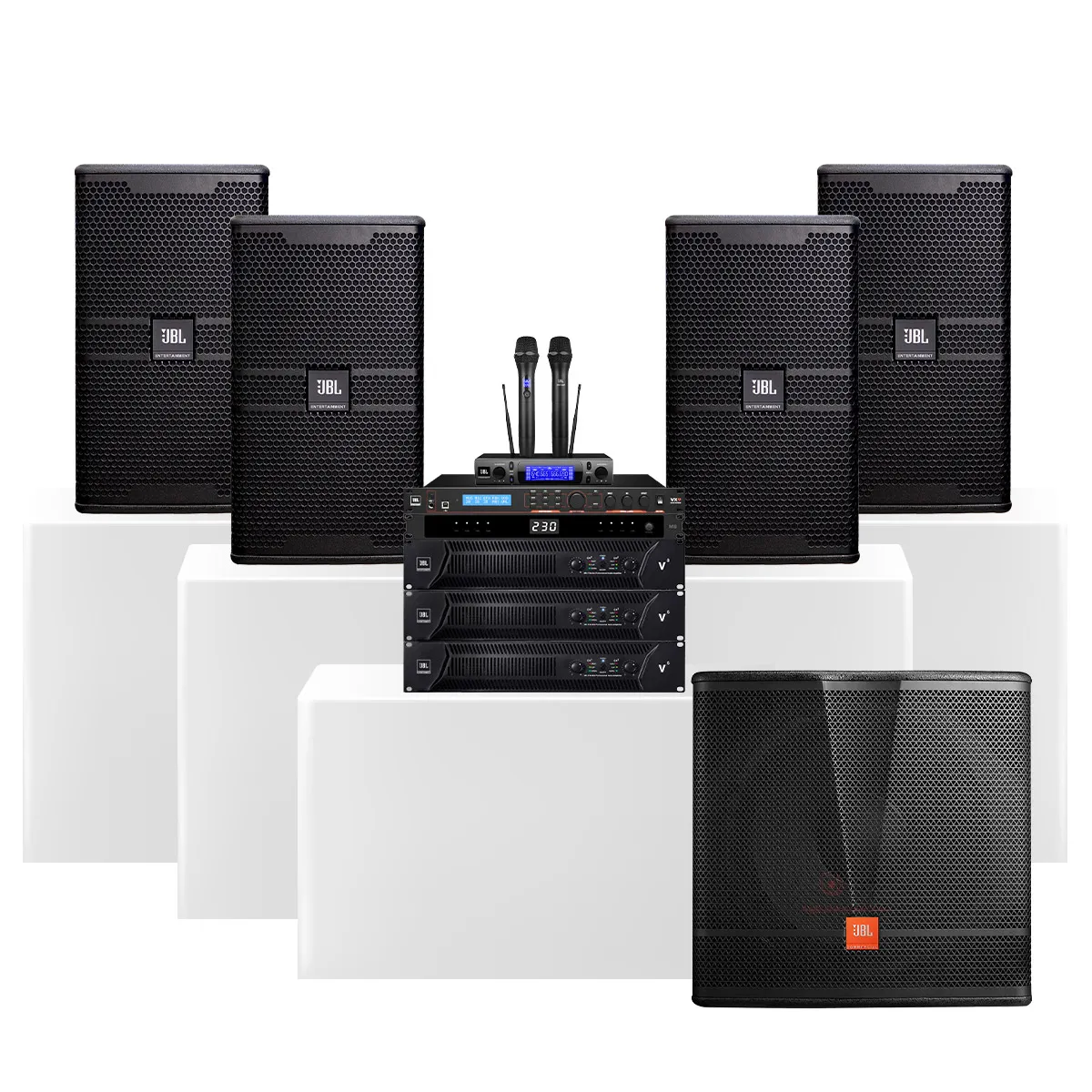 Dàn karaoke kinh doanh JBL 01