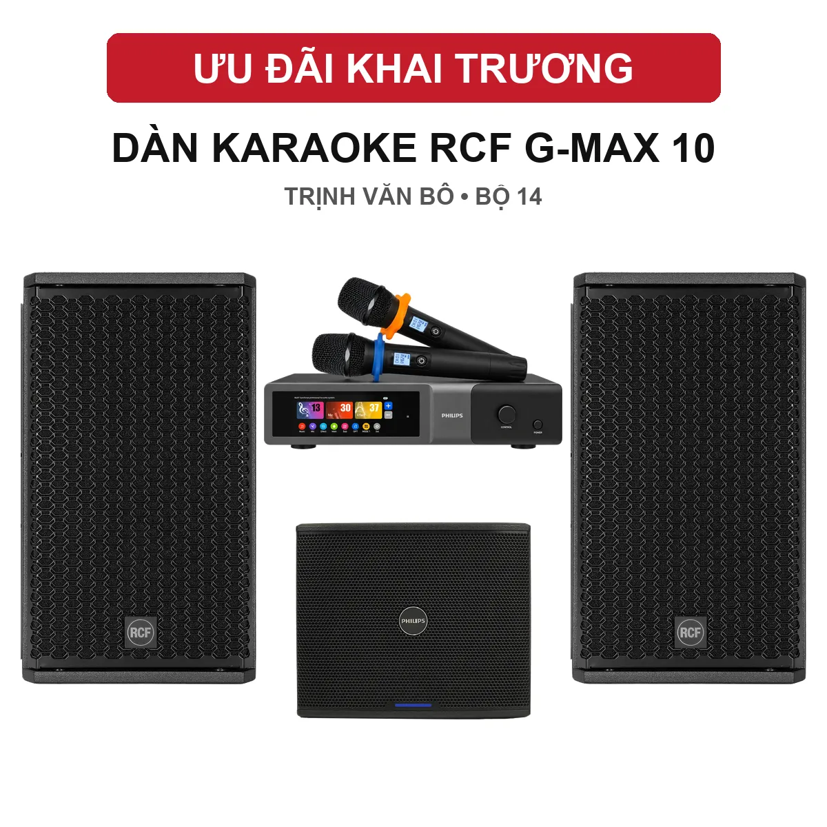 Dàn karaoke khai trương Trịnh Văn Bô 14