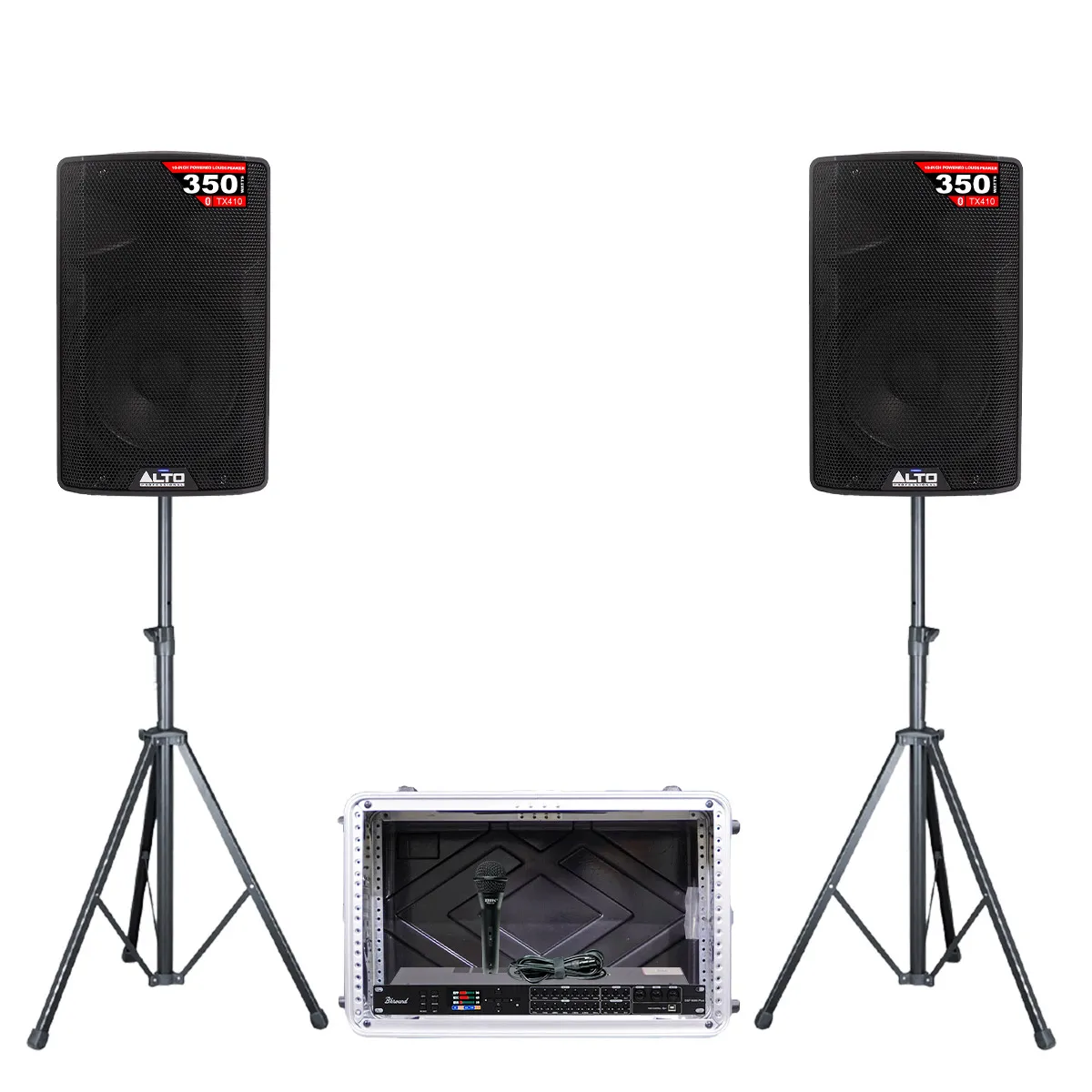 Dàn karaoke - Sân khấu Mini Alto 27 (Alto TX410, BKSound DSP-9000 Plus, BIK Pro 8X) - Hình 2