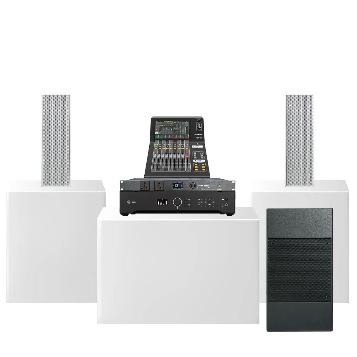 Dàn karaoke treo tường dBTechnologies cho biệt thự, nhà vườn, chung cư cao cấp 01