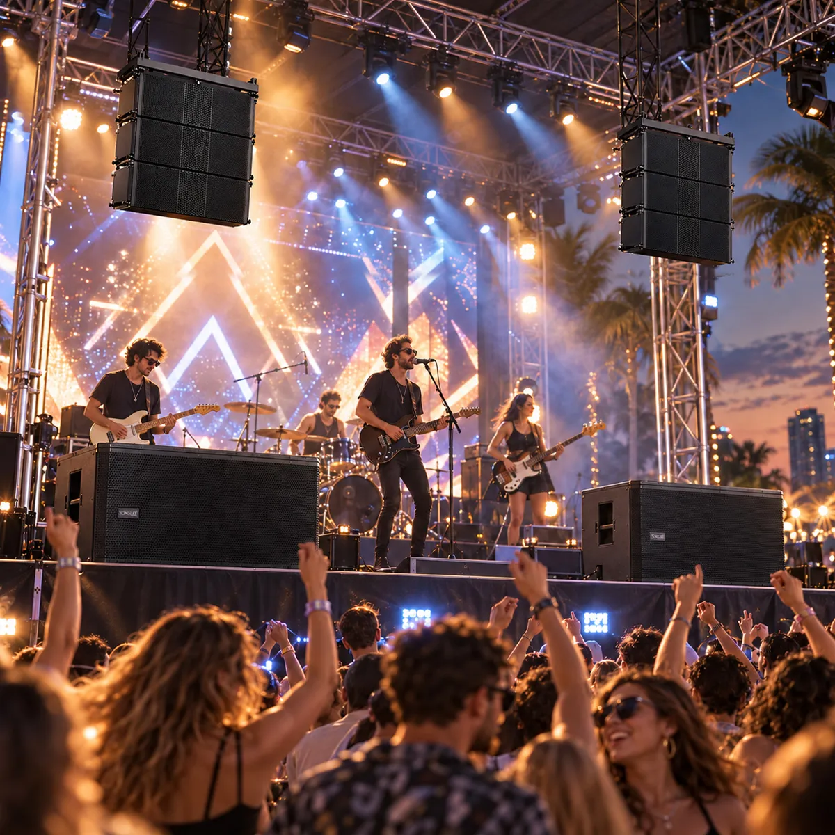 Dàn Line Array Active TONYLEE 02