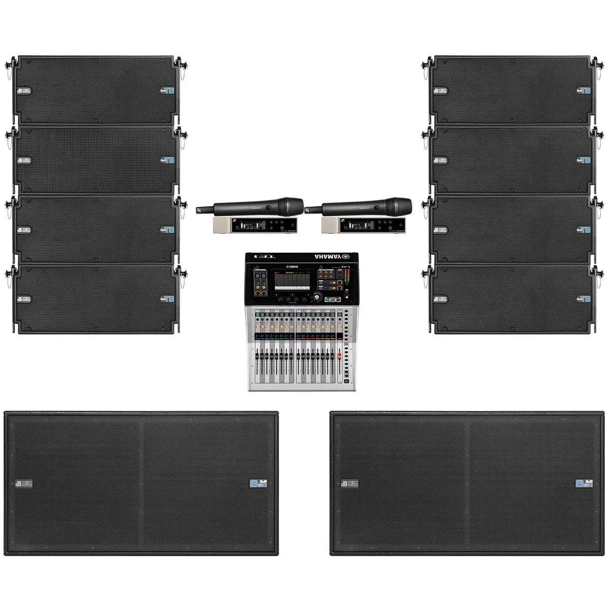 Dàn line array dBTechnologies 02