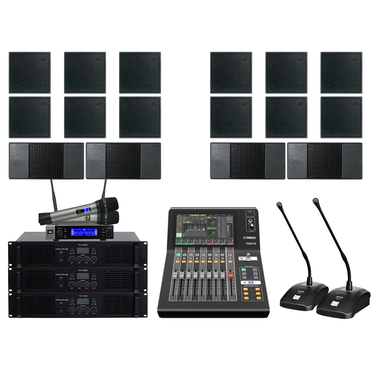 Dàn Loa DBTechnologies Italy Cho Nhà Thờ, Nhà Chùa, Giảng Dạy Chuyên Nghiệp 03