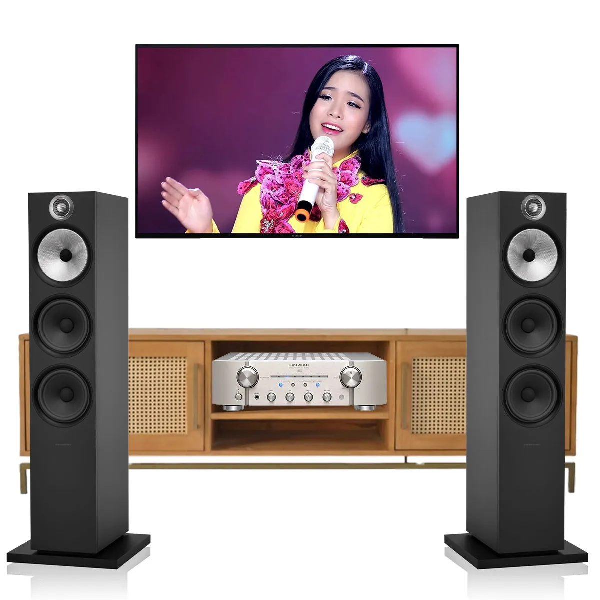 Dàn nghe nhạc 2 kênh Stereo NN43