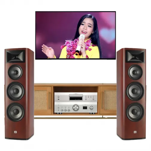 Dàn nghe nhạc 2 kênh Stereo NN87 (JBL Studio 698, Denon PMA 1700NE, DCD-900NE)
