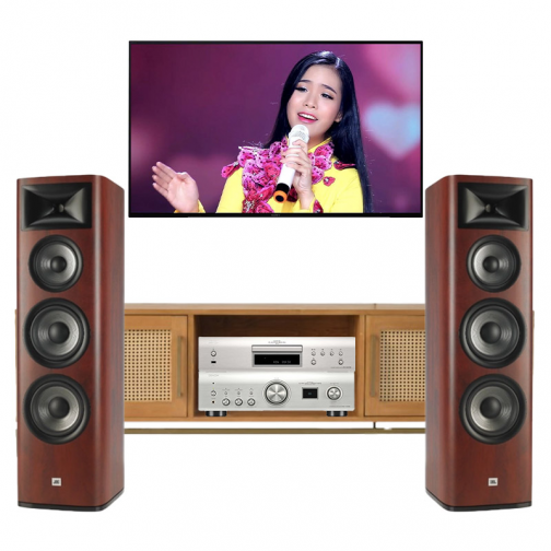 Dàn nghe nhạc 2 kênh Stereo NN87 (JBL Studio 698, Denon PMA 1700NE, DCD-900NE)