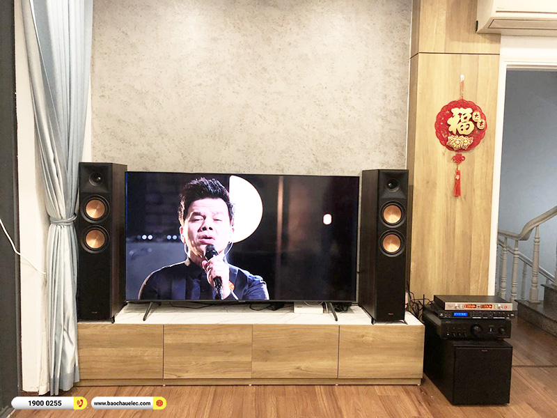 Lắp đặt d&agrave;n nghe nhạc gần 57tr cho anh Dương tại H&agrave; Nội 