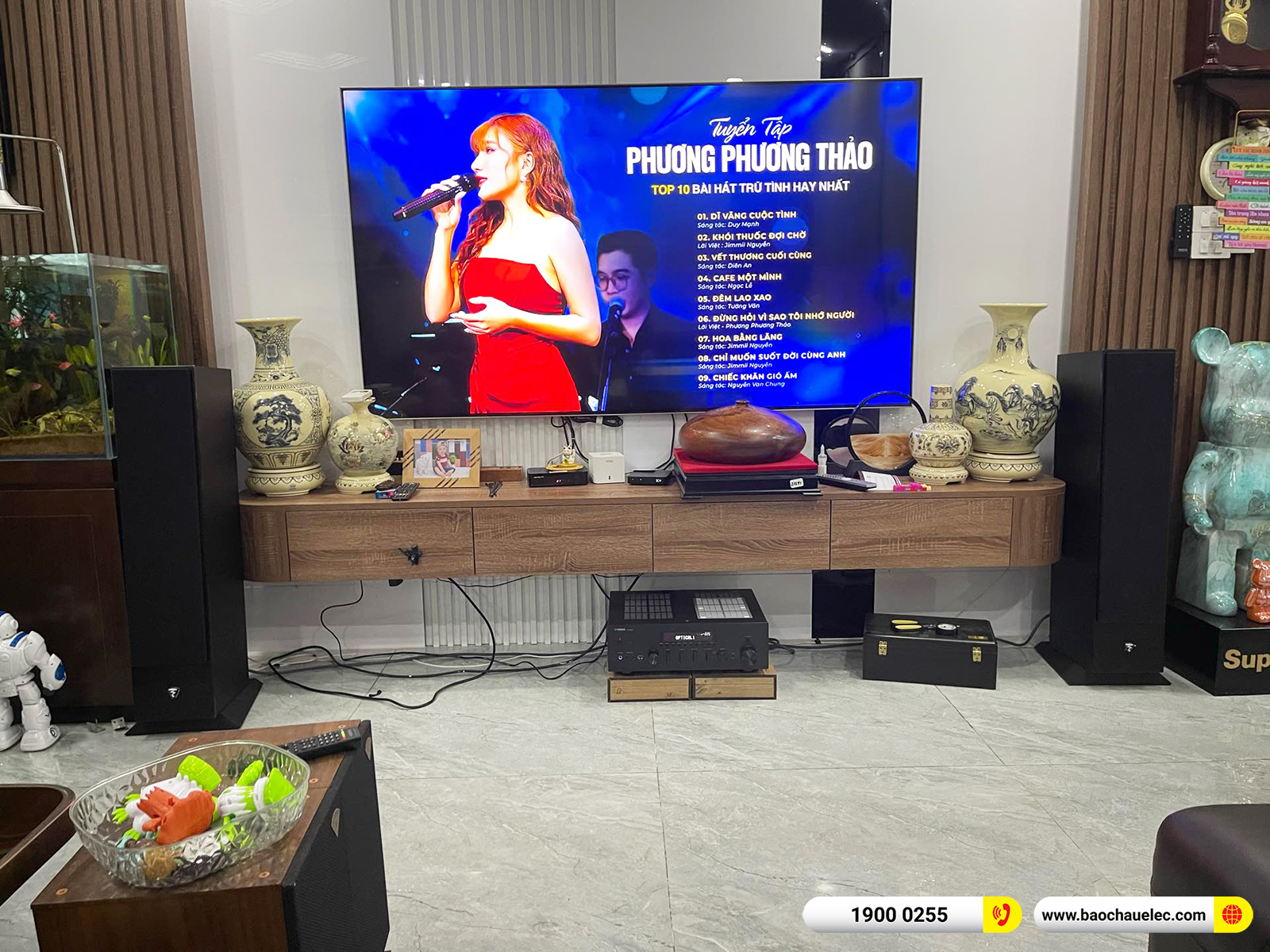 Lắp đặt dàn nghe nhạc Focal gần 53tr cho anh Tuấn Anh tại Hà Nội