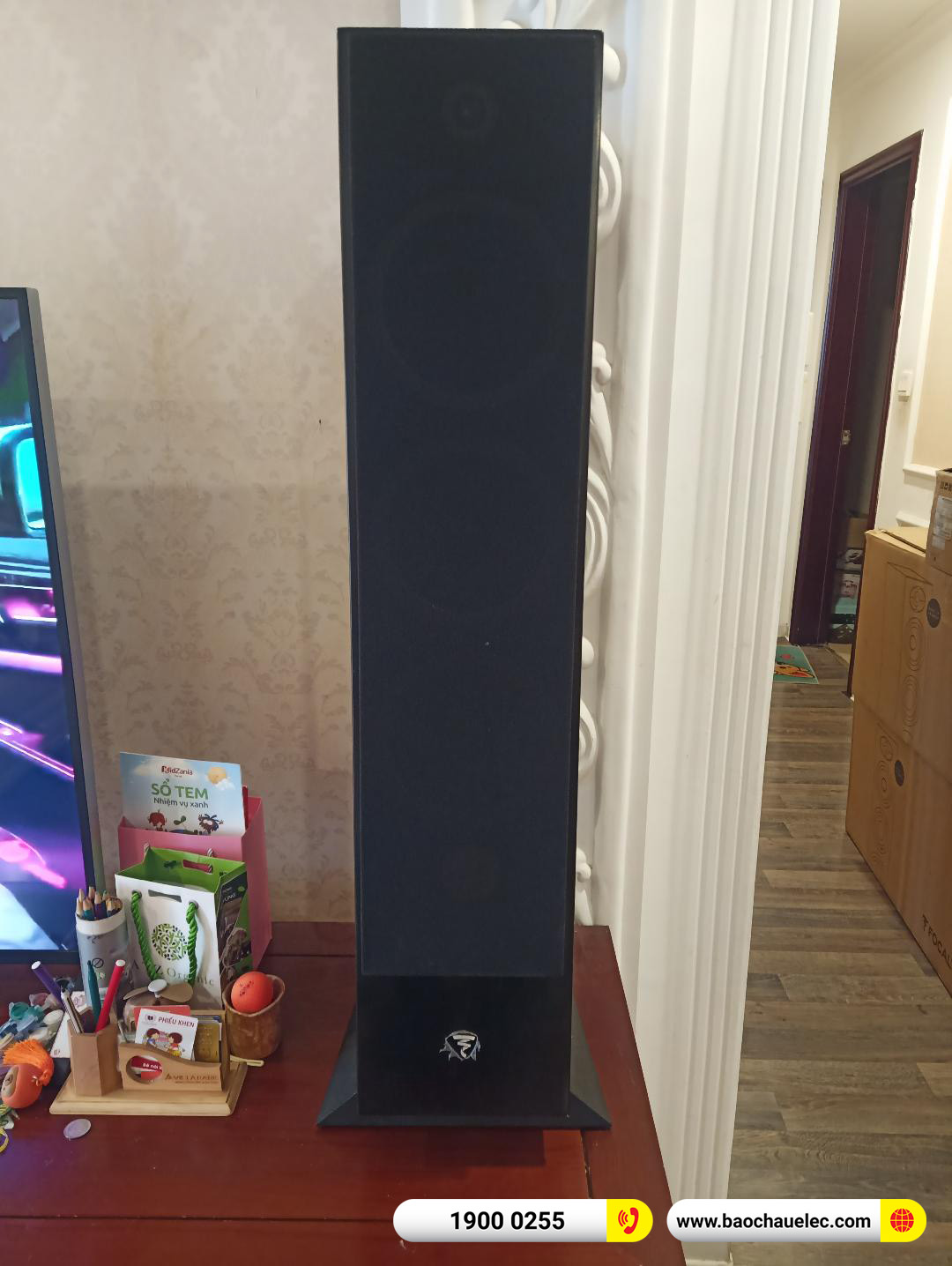 Lắp đặt dàn nghe nhạc Focal hơn 51tr cho anh Tuấn tại Hà Nội