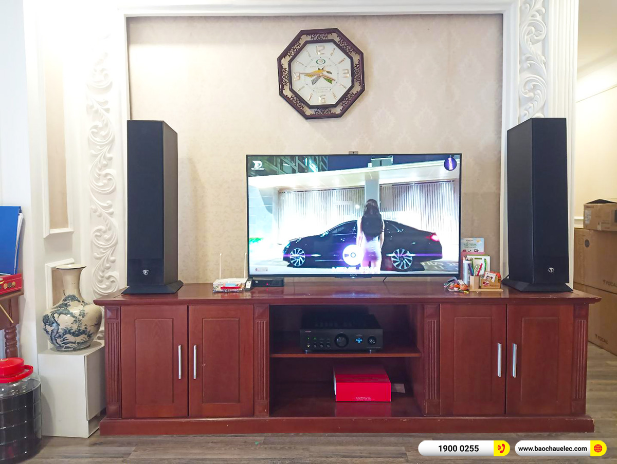 Lắp đặt dàn nghe nhạc Focal hơn 51tr cho anh Tuấn tại Hà Nội