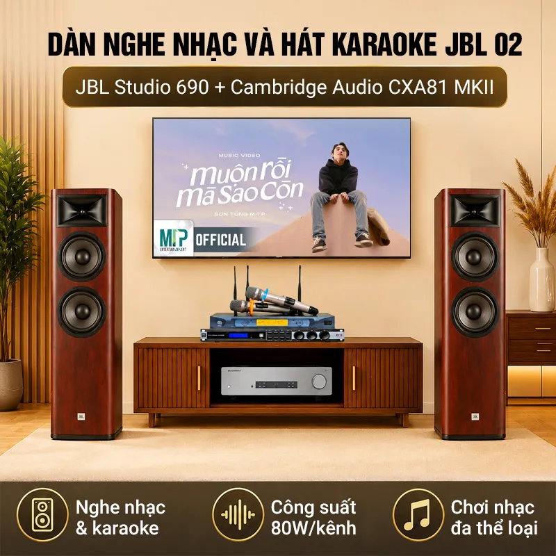 Dàn Nghe nhạc và Hát karaoke JBL 02