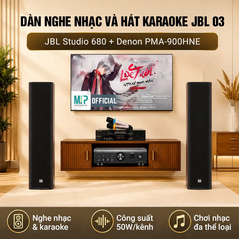 Dàn Nghe nhạc và Hát karaoke JBL 03