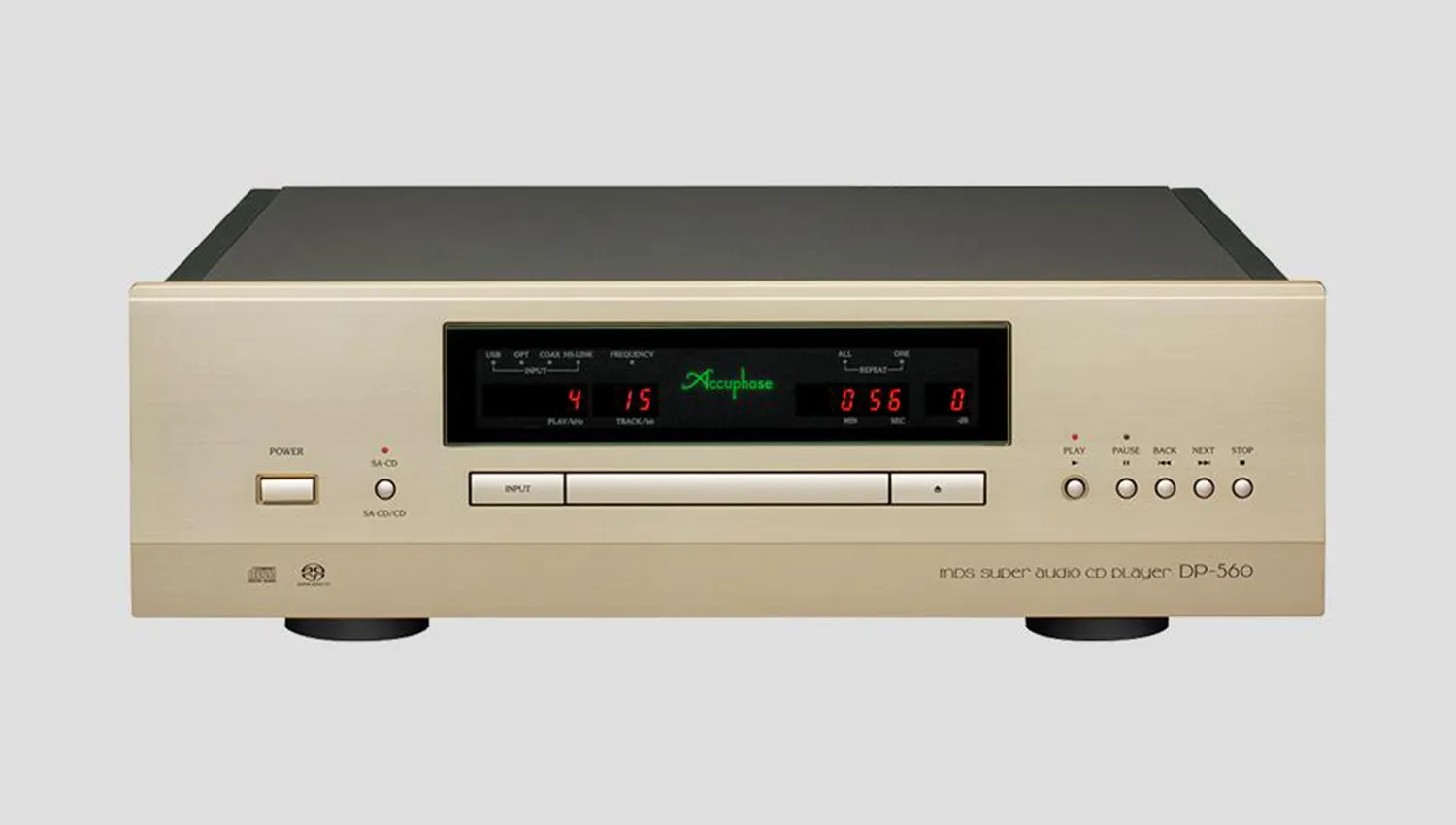 mặt trước Đầu CD Accuphase DP560