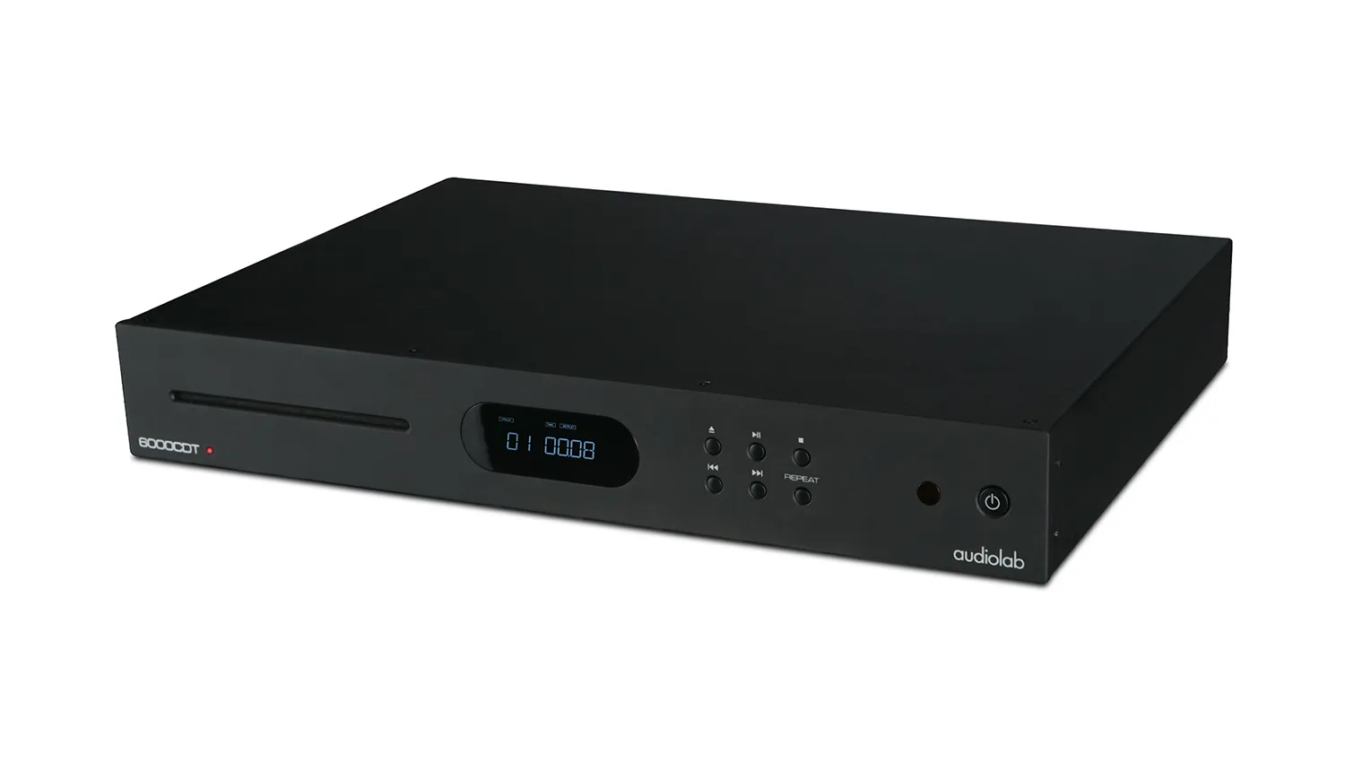 Đầu CD Audiolab 6000CDT nghiêng trái