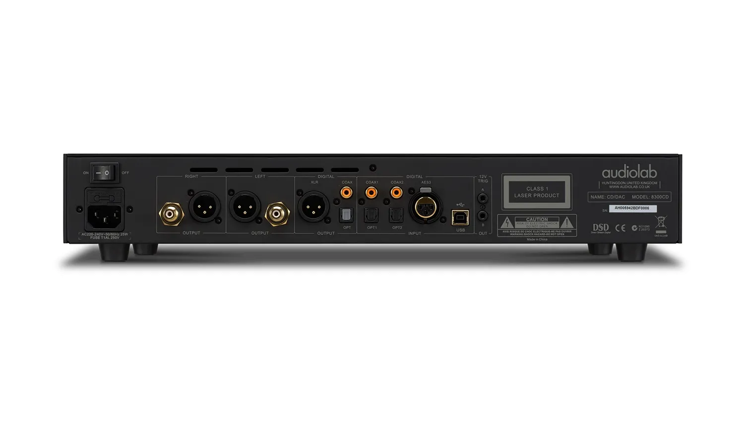 mặt sau Đầu CD Audiolab 8300CD