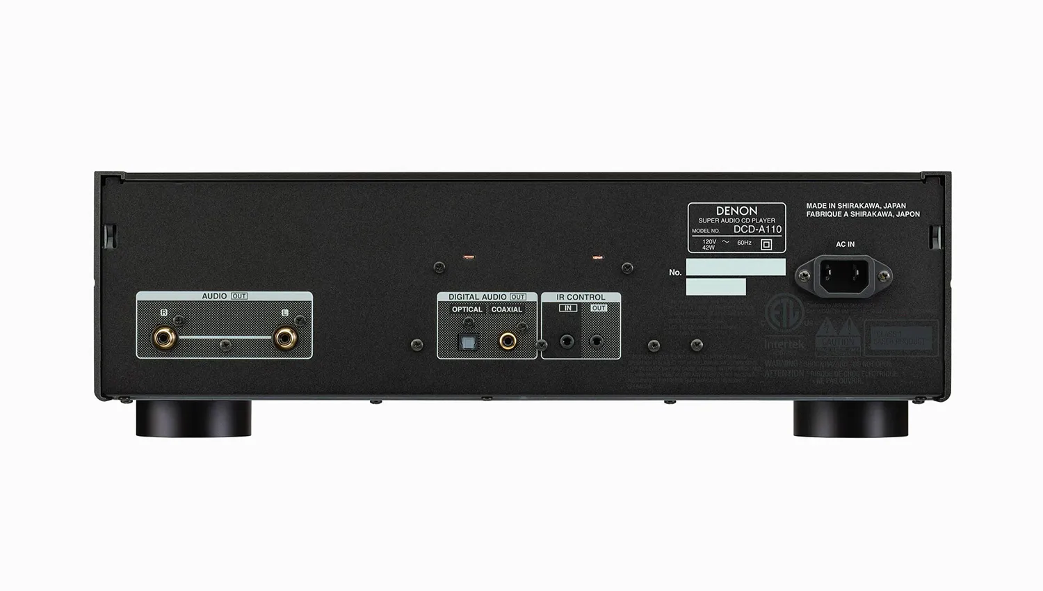 mặt sau Đầu CD Denon DCD-A110