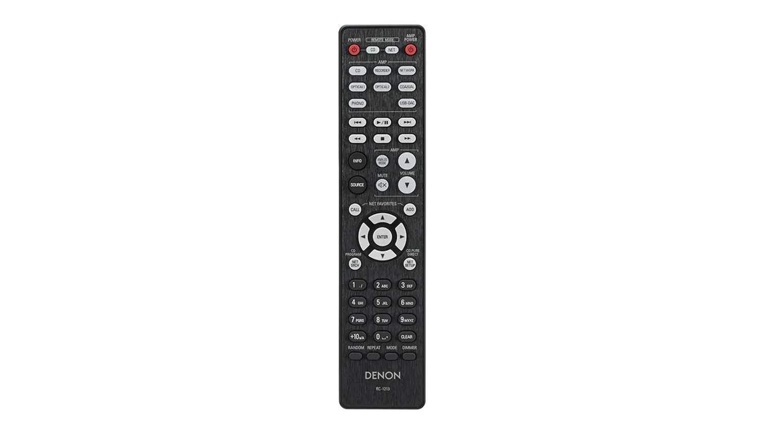 điều khiển Đầu nghe nhạc Denon DCD-1600NE
