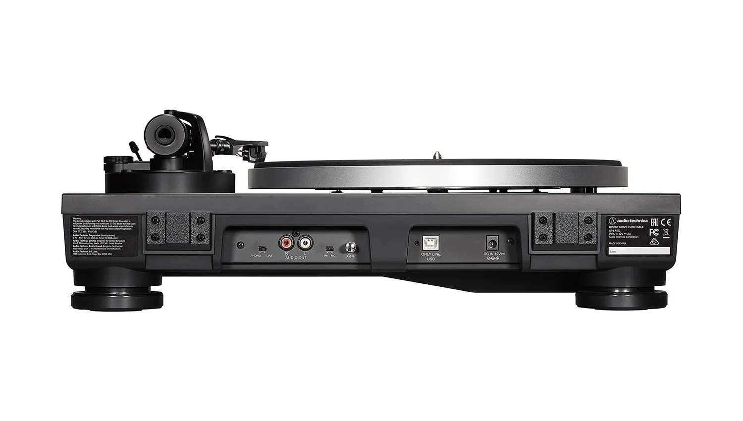 mặt sau Đầu đĩa than Audio Technica AT LP5X