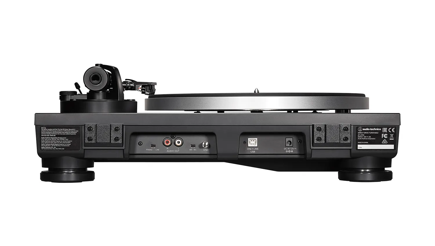 mặt sau Đầu đĩa than Audio Technica AT LP7