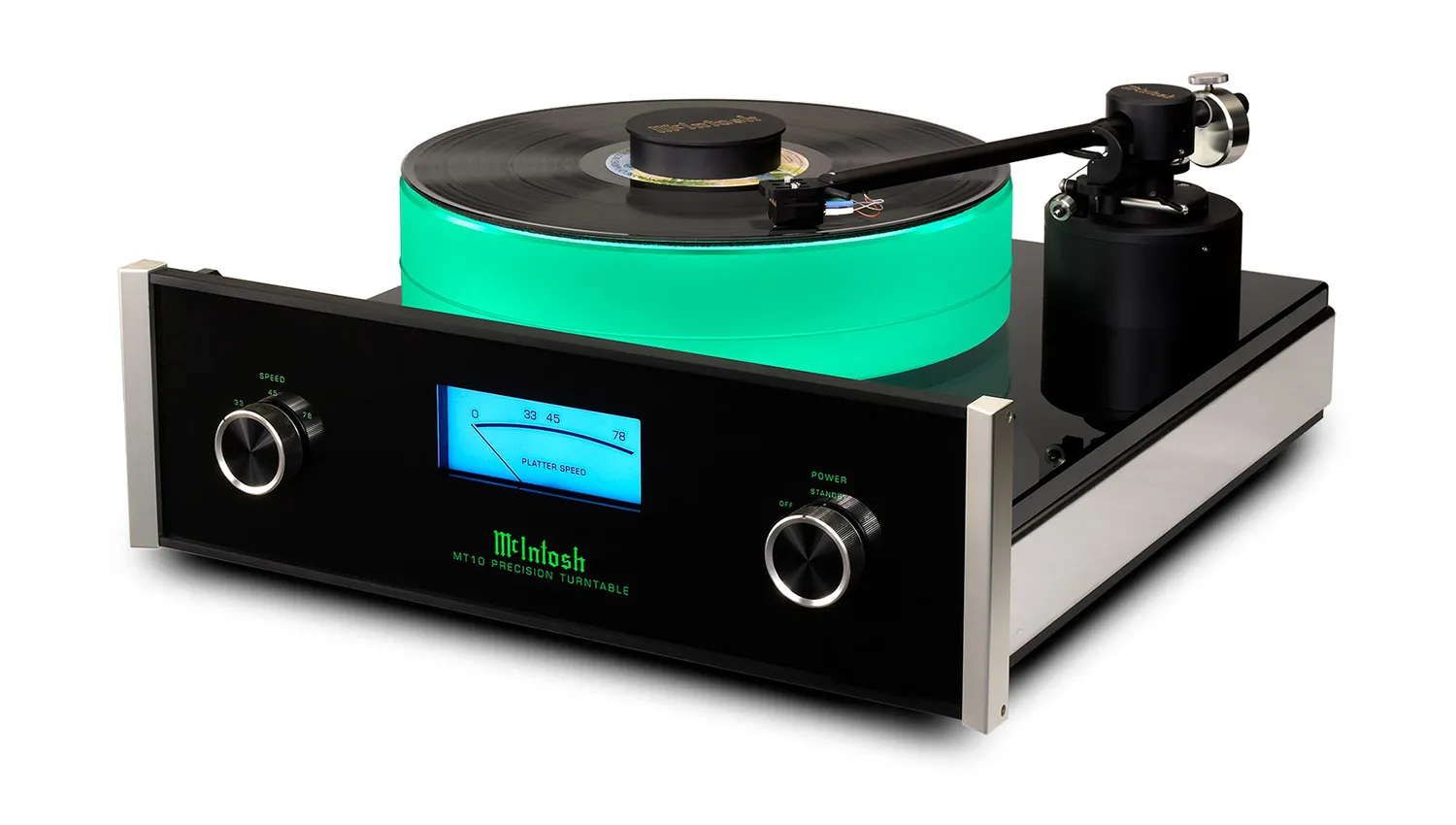 mặt trên Đầu đĩa than McIntosh MT10