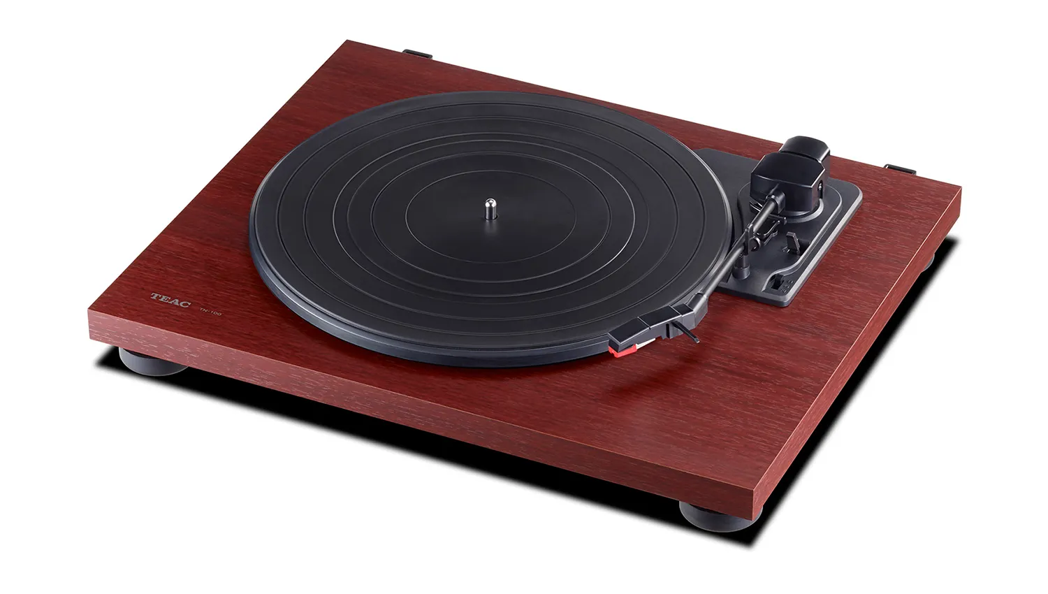 mặt trên Đầu đĩa than Teac TN 100 màu cherry