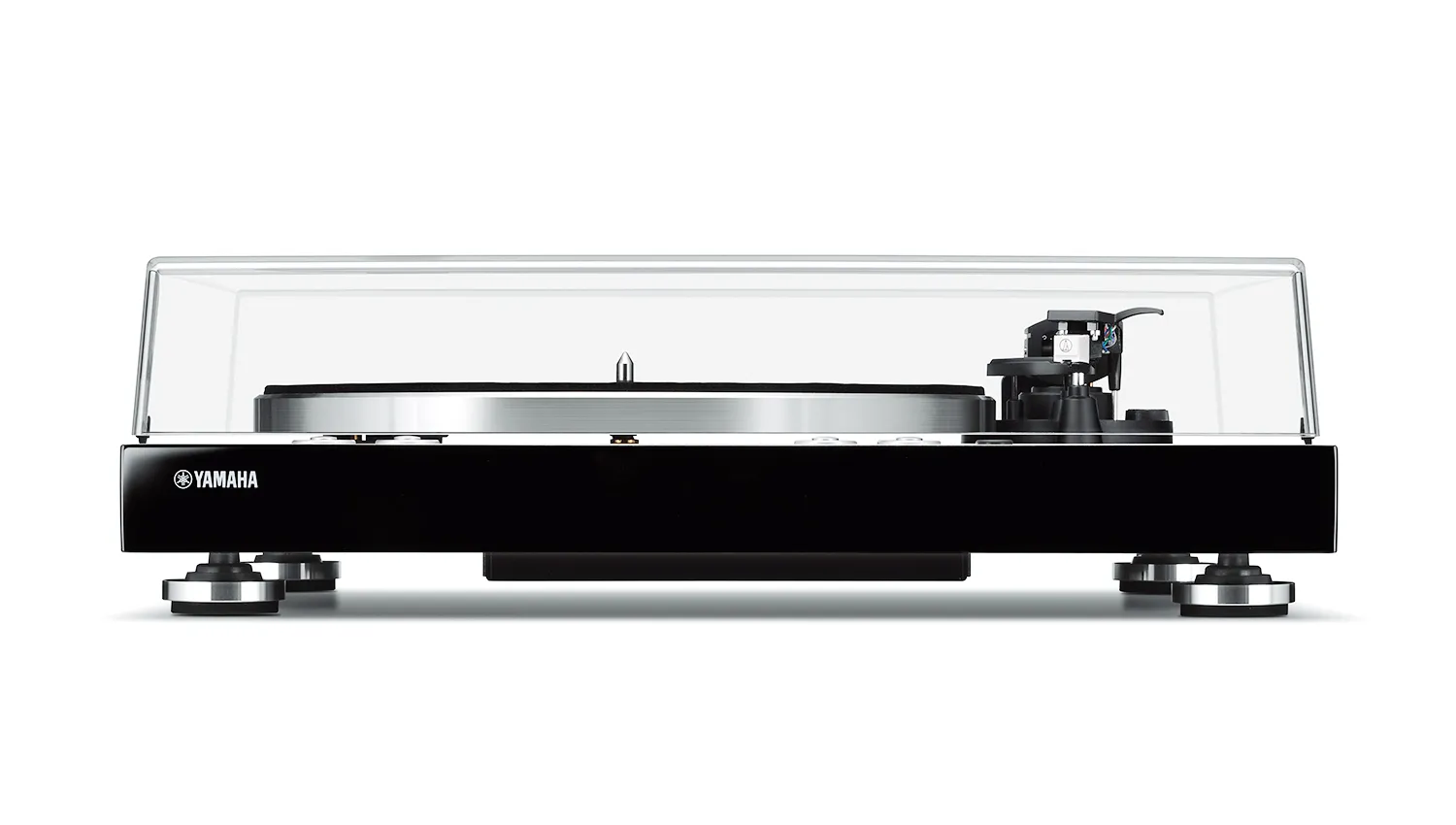 mặt trước Đầu đĩa than Yamaha TT-N503 màu đen