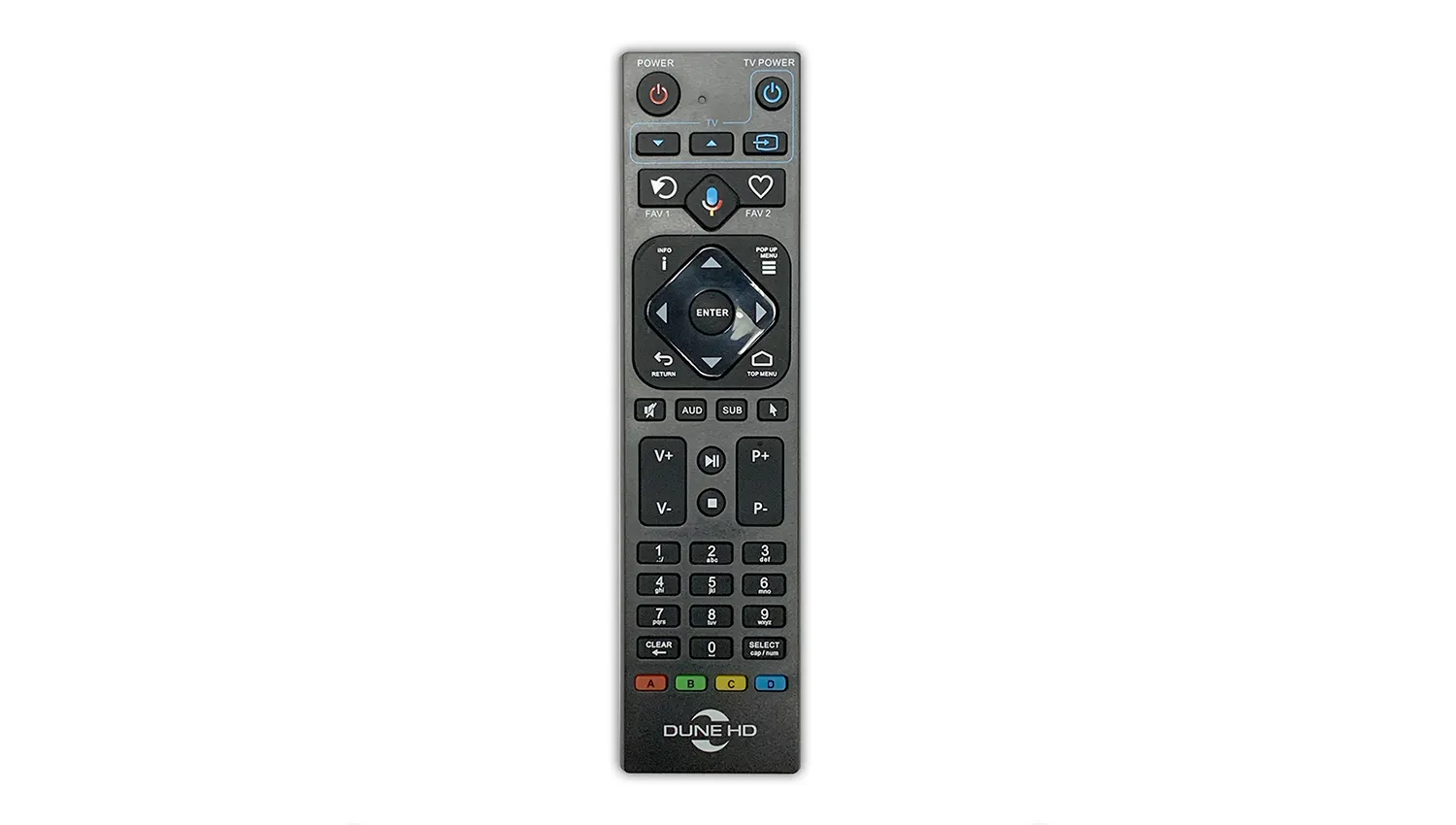 điều khiển Đầu Dune HD Real Vision 4K
