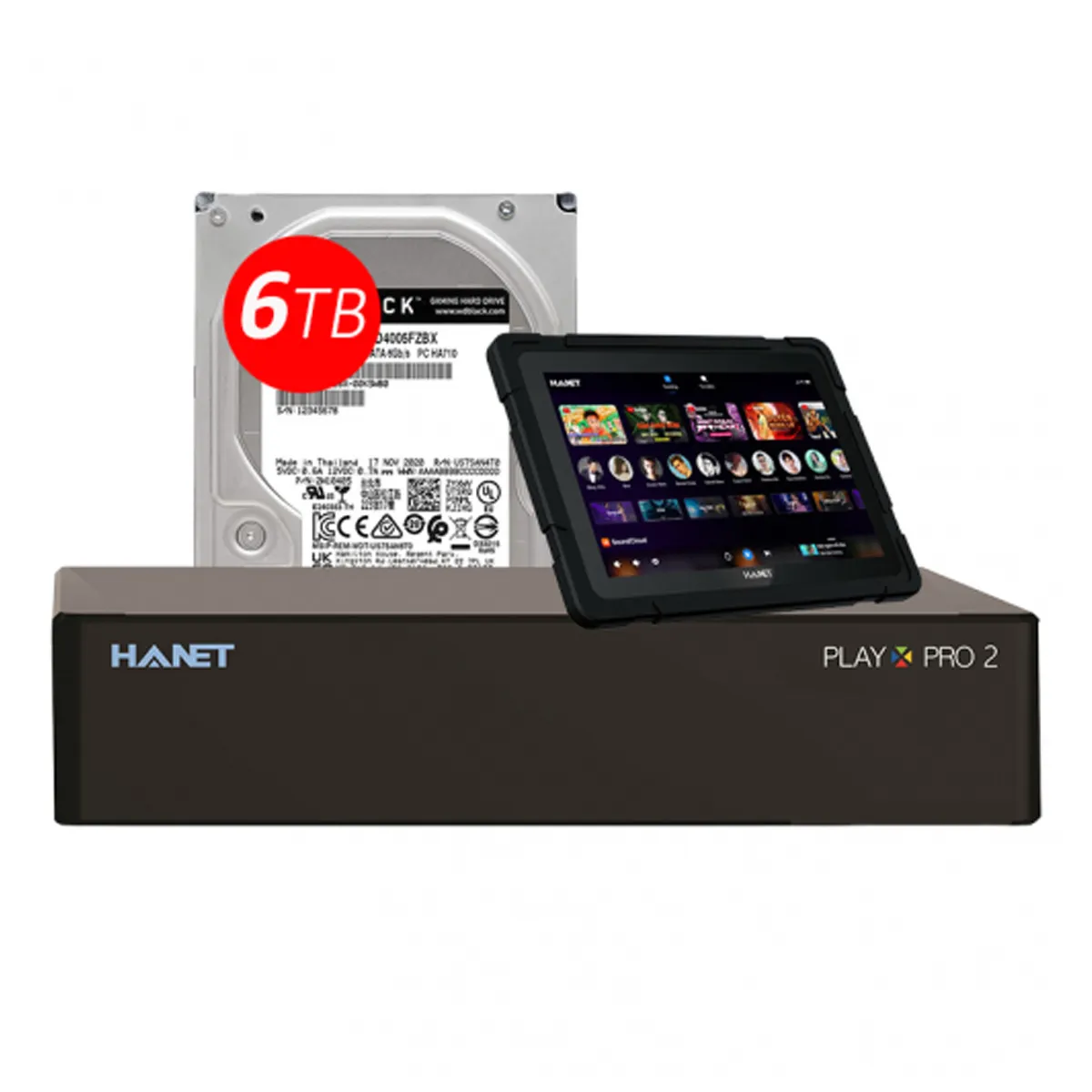 Đầu karaoke Hanet PlayX Pro 2 6TB