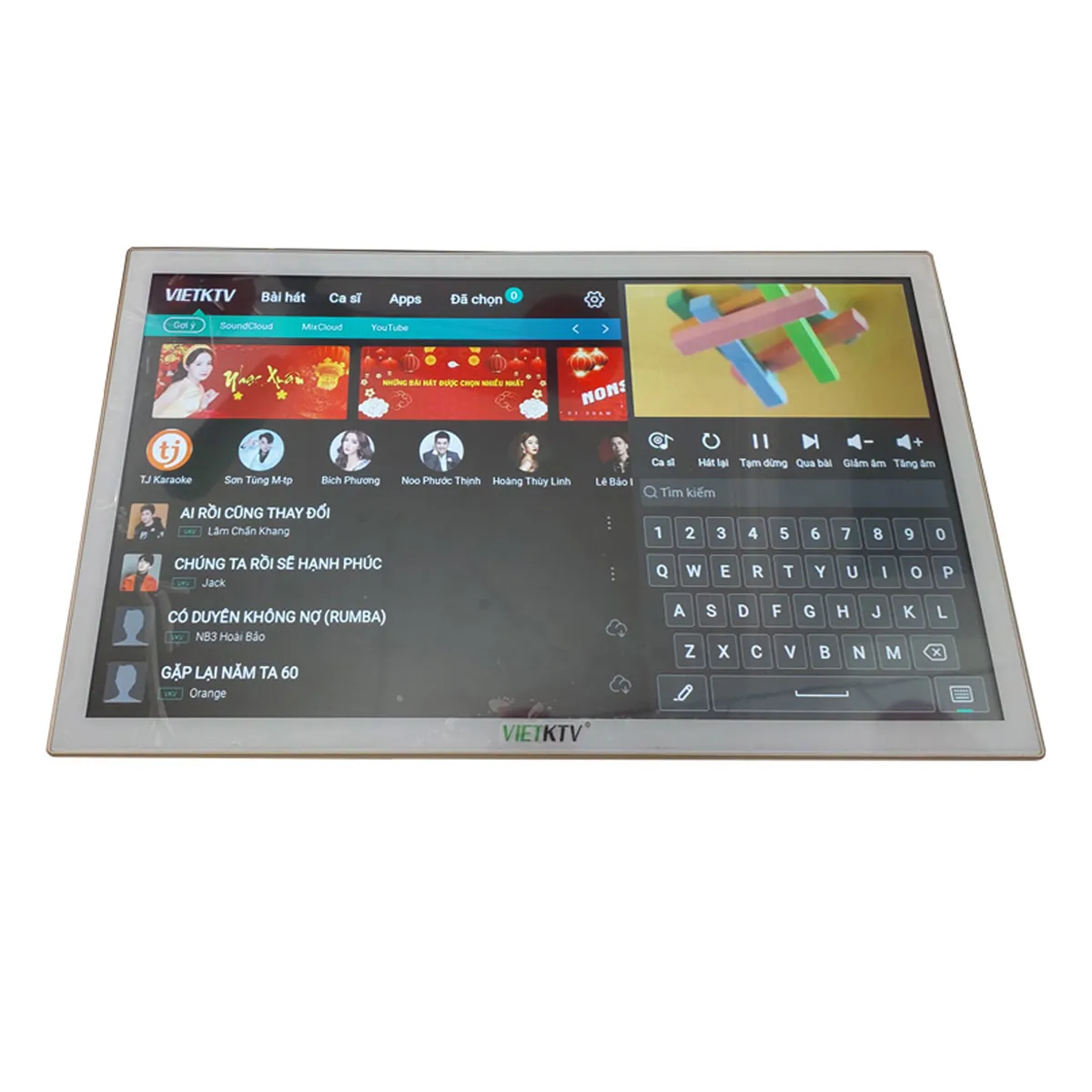Đầu liền màn VietKTV AIO23