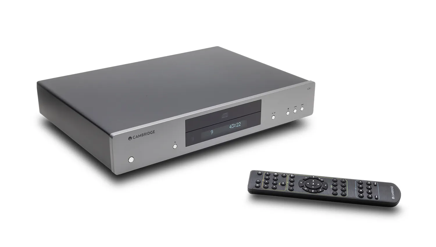 mặt trước và điều khiển Đầu CD CAMBRIDGE AUDIO CXC V2 màu bạc