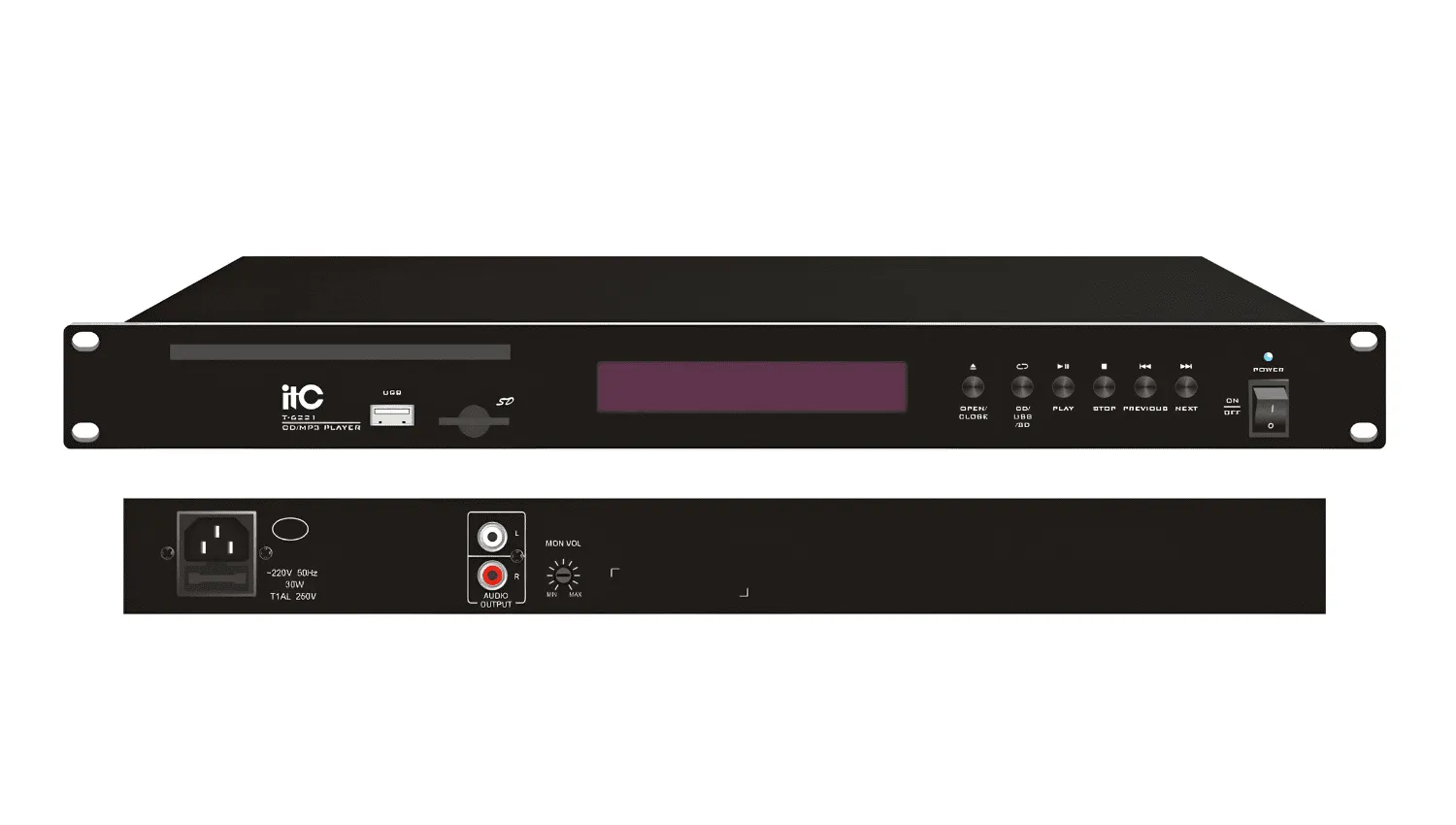 Đầu phát nhạc nền ITC T-6221