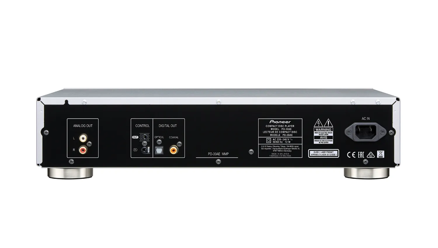 mặt sau Đầu CD Pioneer PD-30AE