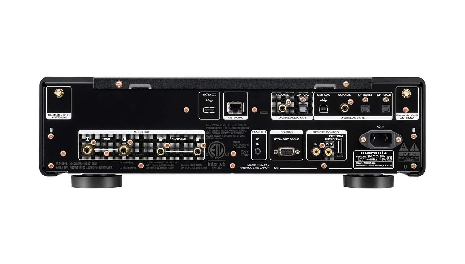 mặt sau Đầu SACD/CD Marantz SACD 30N