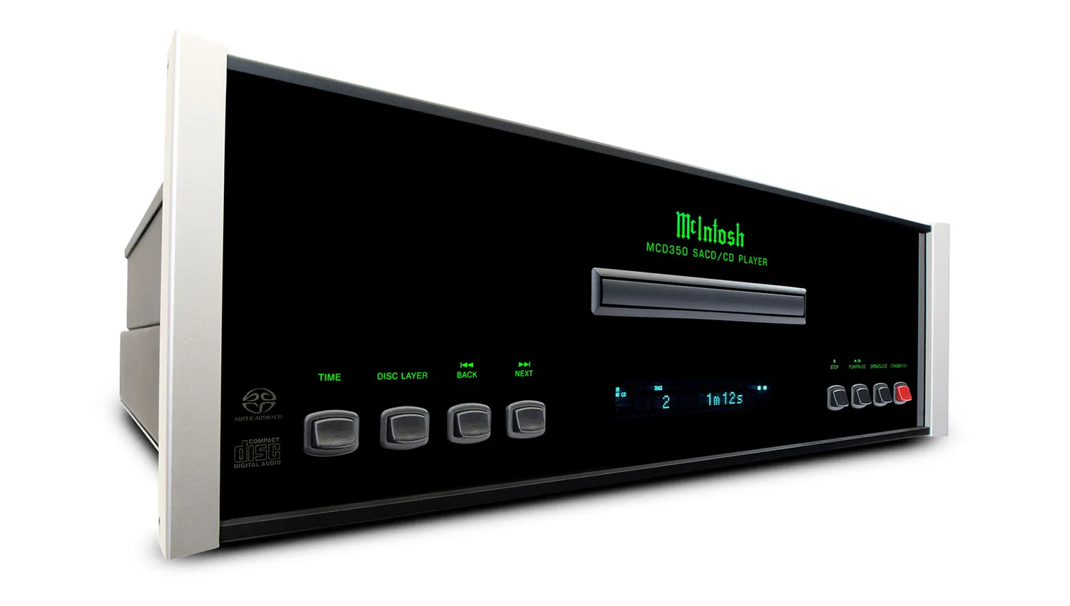 mặt nghiêng Đầu SACD/CD McIntosh MCD350