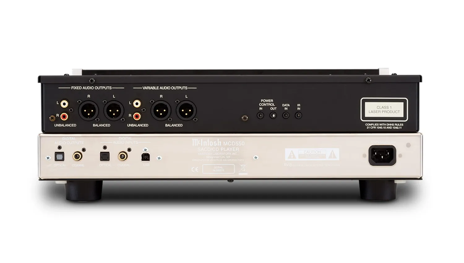 mặt sau Đầu SACD/CD McIntosh MCD550