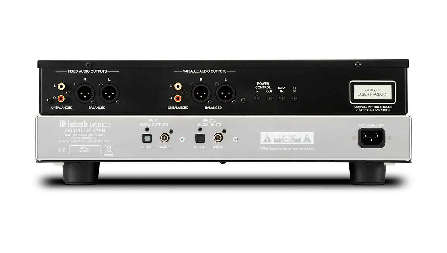 mặt sau Đầu SACD/CD McIntosh MCD600