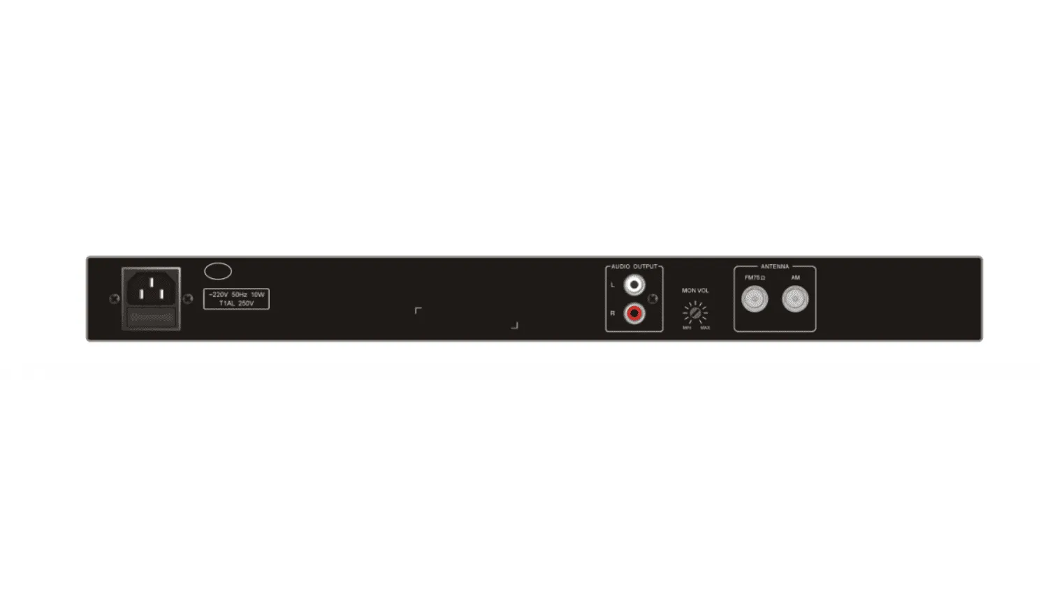 Đầu thu sóng AM-FM ITC T-6222